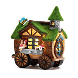 Solar Carriage Garden Decor Ornament