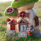 Green Fairy House Garden Decor