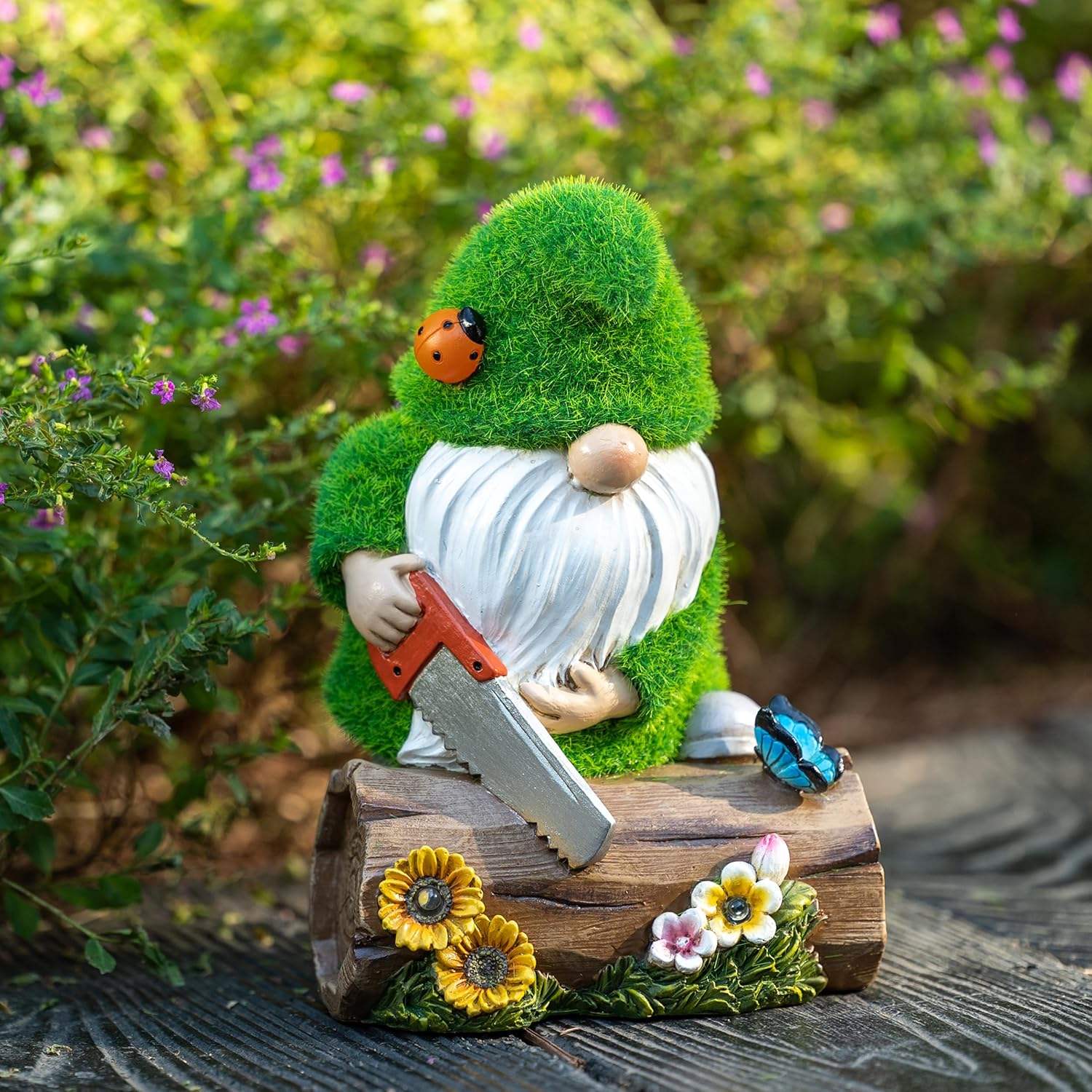 Woodworker Gnome Garden Figurine